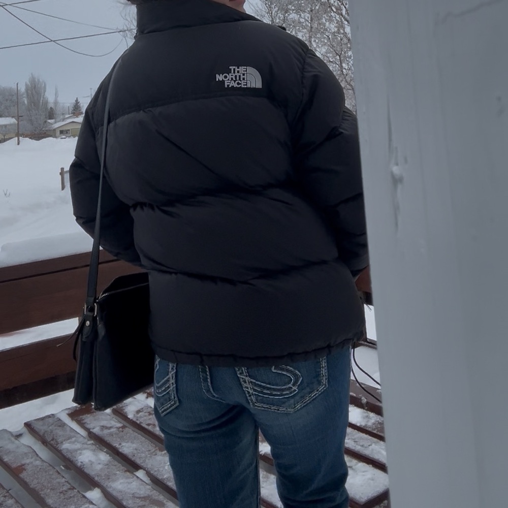 The North Face Nuptse Classic Black Puffer Coat - Picture 3 of 3